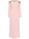 Costarellos Meline Gown In Pink