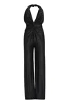 Costarellos Muti Jersey Gathered Low Cut Jumpsuit