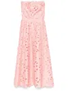 Costarellos Norina Maxi Dress In 粉色