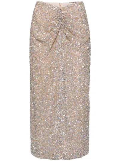 Costarellos Sequin In Gold