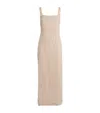 Costarellos Sequinned Harper Gown In Gold