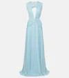 Costarellos Robe Aus Seidenchiffon