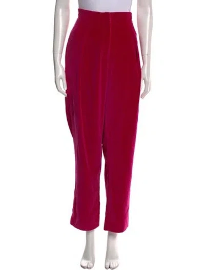 Pre-owned Costarellos Straight Leg Pants W/ Tags In Pink