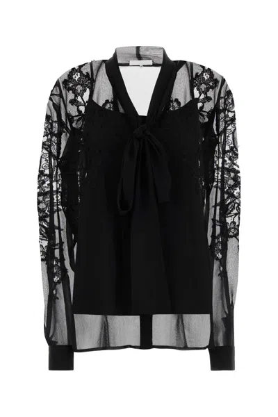 Costarellos Tailored Shirt Dress In Black