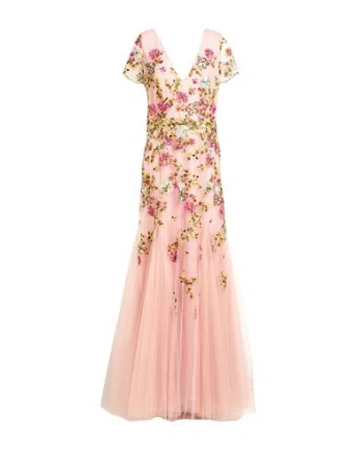 Costarellos Woman Maxi Dress Antique Rose Size 10 Nylon In Pink