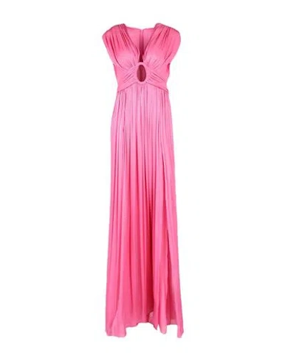 Costarellos Woman Maxi Dress Pink Size 6 Pes - Polyethersulfone