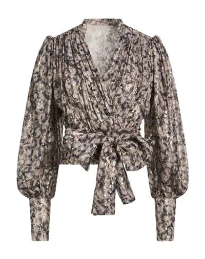 Costarellos Woman Top Blush Size L Silk, Pes In Multi