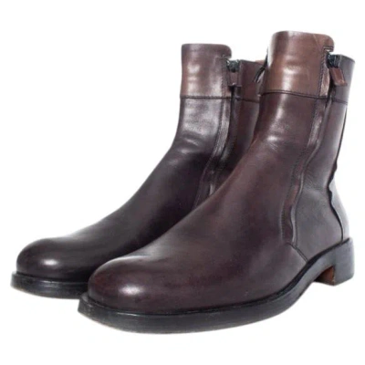 Pre-owned Costume National , Brown Leather Boots