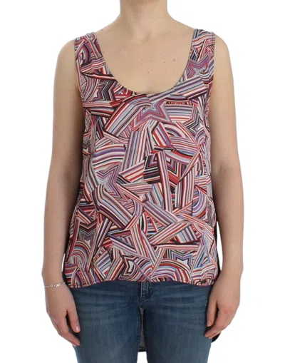 Costume National C'n'c  Multicolor Sleeveless Top