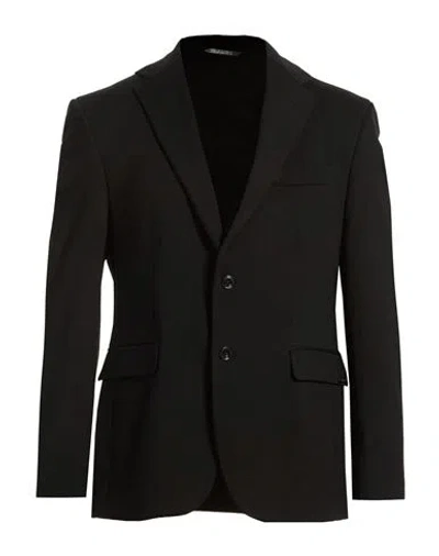 Costume National Contemporary Man Blazer Black Size 42 Viscose, Polyamide, Elastane