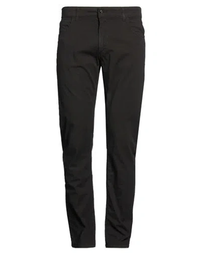 Costume National Contemporary Man Pants Black Size 34 Cotton, Elastane