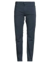 Costume National Contemporary Man Pants Navy Size 40 Cotton, Elastane In Blue