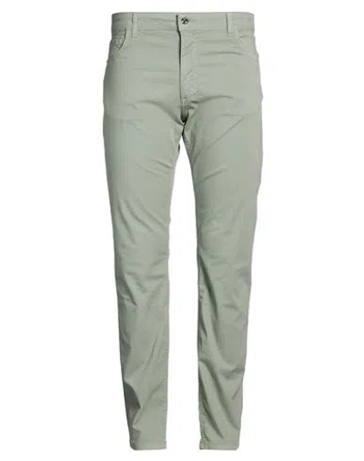 Costume National Contemporary Man Pants Sage Green Size 34 Cotton, Elastane