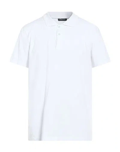 Costume National Contemporary Man Polo Shirt White Size Xl Cotton, Elastane