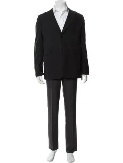 Pre-owned Costume National Cotton Blazer In Black