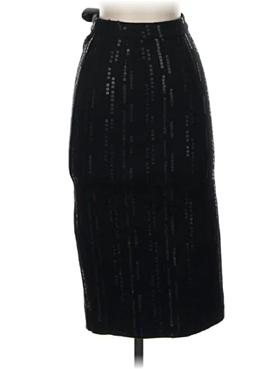Pre-owned Costume National Formal Skirt In Black