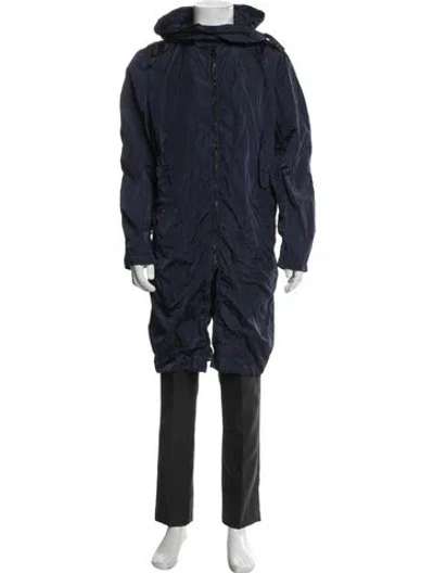 Pre-owned Costume National Jacket In Blue