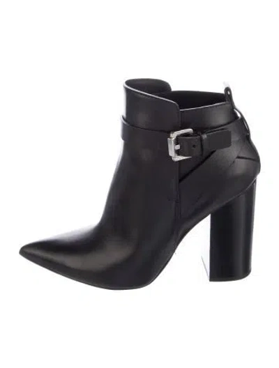 Pre-owned Costume National Leather Boots In Blue