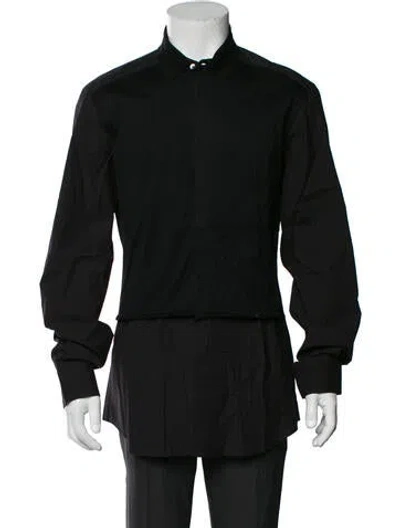 Pre-owned Costume National Long Sleeve Shirt In Black