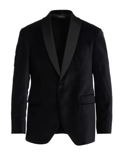 Costume National Man Blazer Black Size 42 Cotton