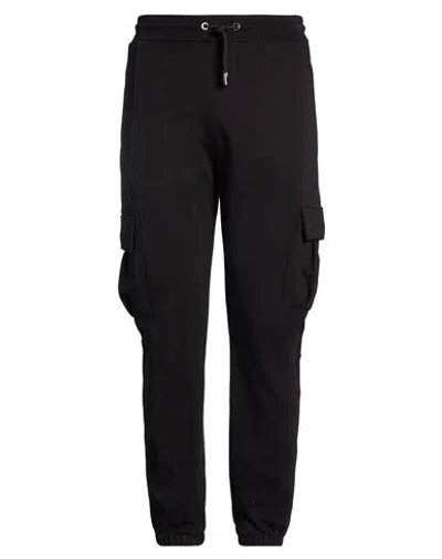 Costume National Man Pants Black Size S Cotton