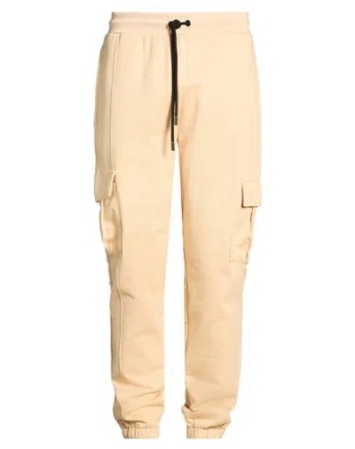 Costume National Man Pants Sand Size S Cotton In Beige