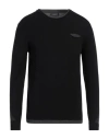 Costume National Man Sweater Black Size M Viscose, Nylon