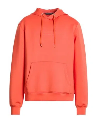 Costume National Man Sweatshirt Tomato Red Size Xl Polyester