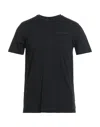 Costume National Man T-shirt Black Size 3xl Cotton In Black