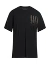Costume National T-shirts In Black