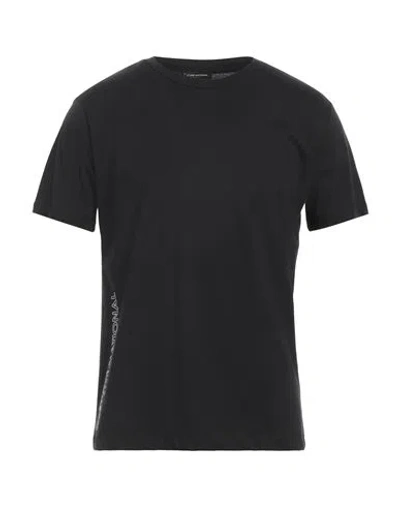 Costume National Man T-shirt Black Size Xxl Cotton