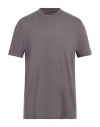 Costume National Man T-shirt Lead Size S Cotton In Grey