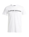 Costume National Man T-shirt White Size Xs Cotton