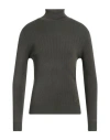 Costume National Man Turtleneck Military Green Size Xxl Viscose, Nylon