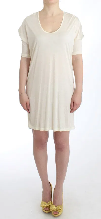 Costume National Modal Tube Women's Dress In Beige