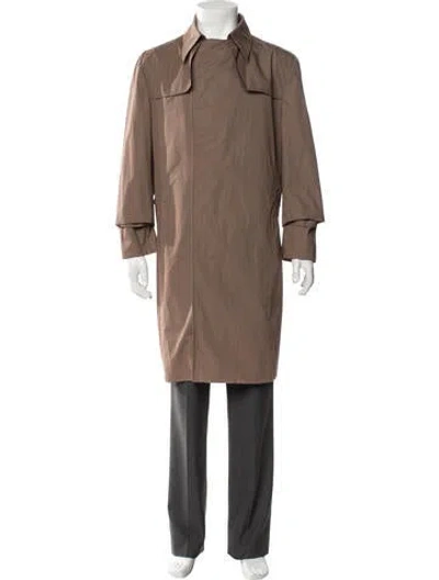 Pre-owned Costume National Overcoat In Brown
