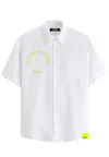 Costume National Shirt Shirt In Bianco