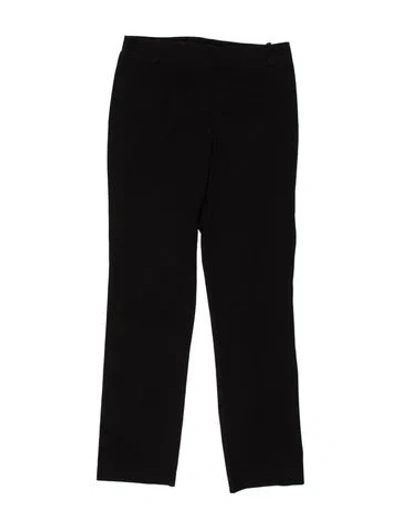 Pre-owned Costume National Straight Leg Pants In Black
