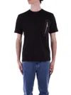 Costume National T-shirts And Polos Black In Nero Neri E Grigi