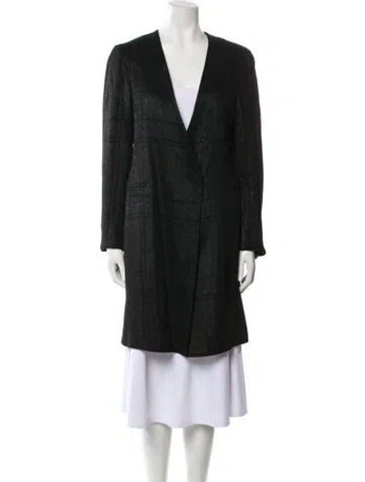 Pre-owned Costume National Vintage 1990's Coat In Black