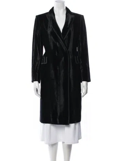 Pre-owned Costume National Vintage 1990's Coat In Black