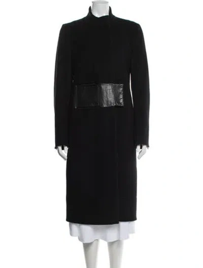 Pre-owned Costume National Vintage 1999 Coat In Black