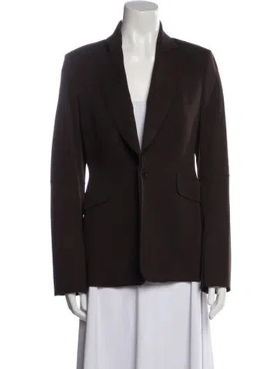 Pre-owned Costume National Vintage 2000 Blazer In Brown