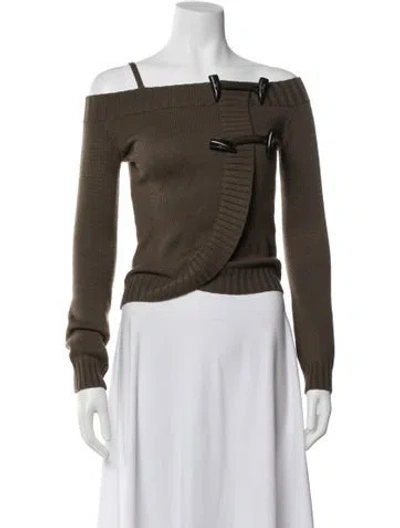 Pre-owned Costume National Vintage 2000's Sweater In Brown