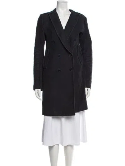 Pre-owned Costume National Vintage 2001 Coat In Blue