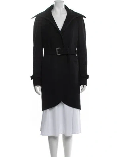 Pre-owned Costume National Vintage 2003 Coat In Black