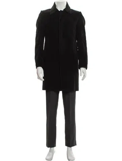 Pre-owned Costume National Vintage 2004 Overcoat In Black