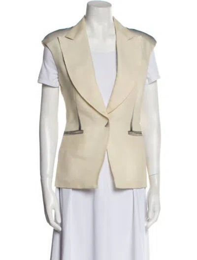 Pre-owned Costume National Vintage 2009 Vest In Neutral