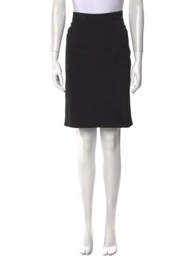 Pre-owned Costume National Vintage Knee-length Skirt In Black