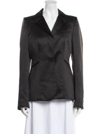 Pre-owned Costume National Vintage Late 1980's - Early 1990's Blazer In Black